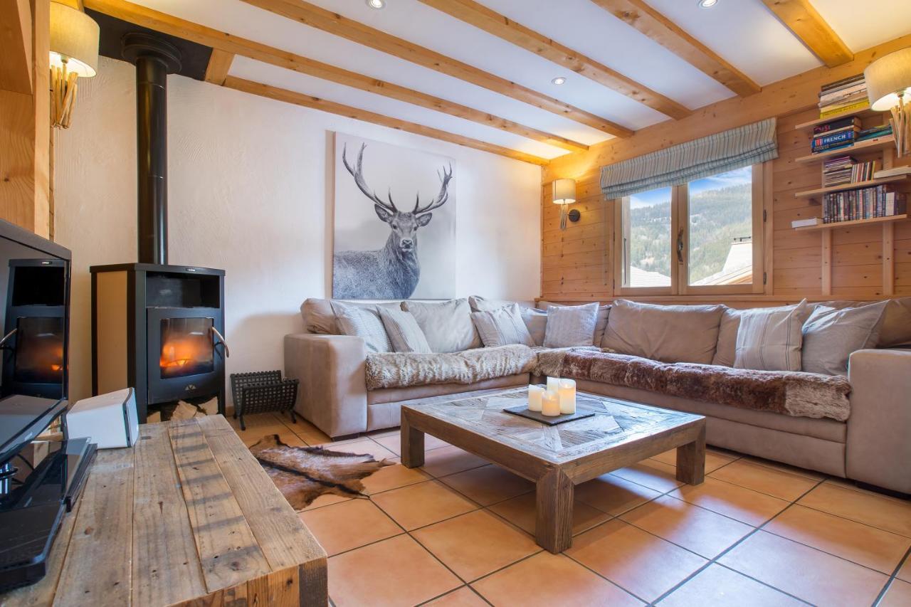Chalet Muguet Gauche With Hot Tub Sleeps 10 Central Morzine Esterno foto
